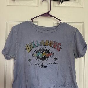 Billabong Blue Short Sleeve Tee Casual Style